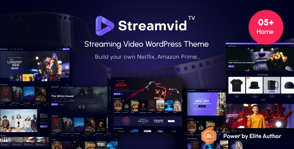 StreamVid 6.8.0 - Video Streaming WordPress Theme