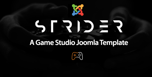 Strider - A Game Studio Joomla Template
