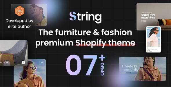 String  The Furniture & Fashion Premium Shopify Theme