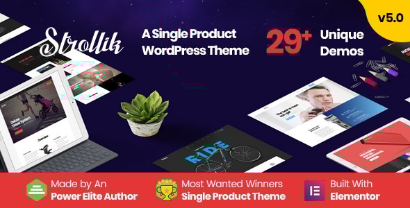 Strollik 29 Single Product WooCommerce WordPress Theme