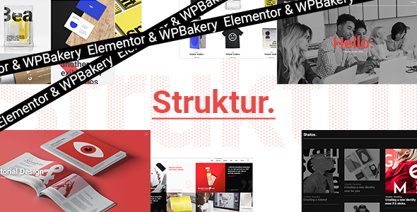 Struktur 2.7 - Creative Agency WordPress Theme