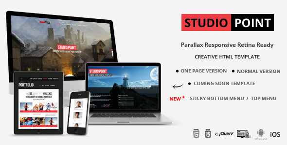 STUDIO POINT 32.0.1700.76 - Parallax Responsive Retina Ready