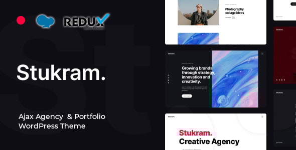 Stukram 5.7 - AJAX Agency & Portfolio WordPress Theme