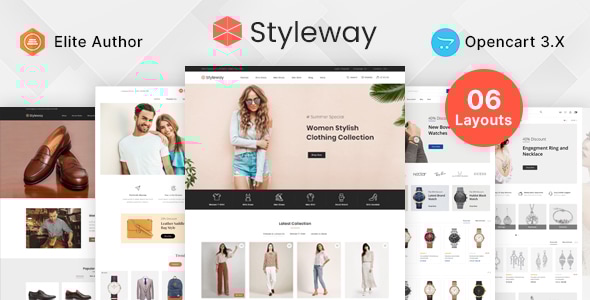 Styleway 3.0.4.0 - Online Fashion OpenCart 3.x Responsive Theme