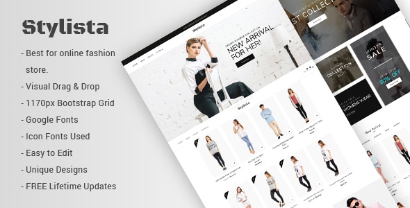 Stylista 1.0.9 - Responsive Fashion WooCommerce WordPress Theme
