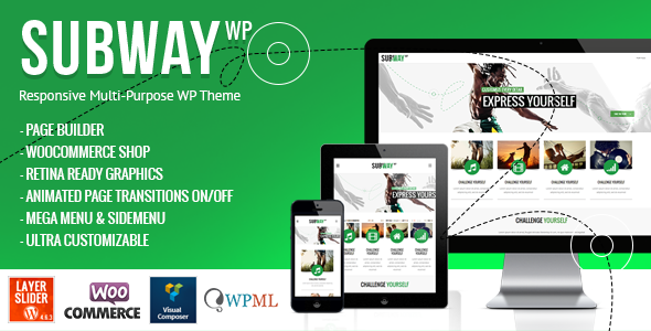 Subway 3.3 - Responsive Multi-Purpose WordPress Theme