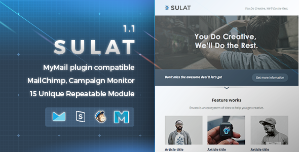 Sulat 1.1 - Responsive Email Template