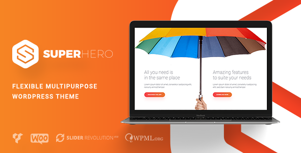 Superhero 1.0.4 - Creative Multi-Purpose WordPress Theme