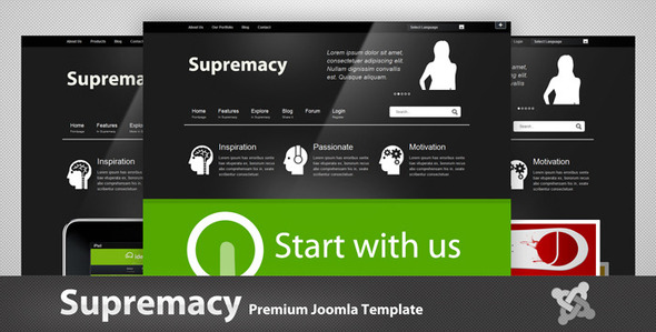 Supremacy 1.1 - Premium Joomla Template