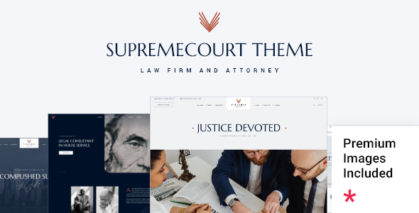 SupremeCourt 1.1 - Law Firm and Attorney WordPress Theme
