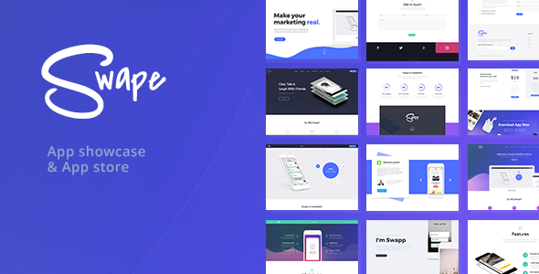 Swape 2.3.1 - App Showcase & App Store WordPress Theme