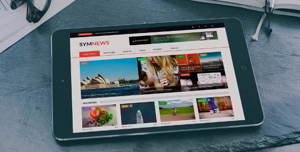 SymNews - News & Magazine Drupal 11 & 10 Theme