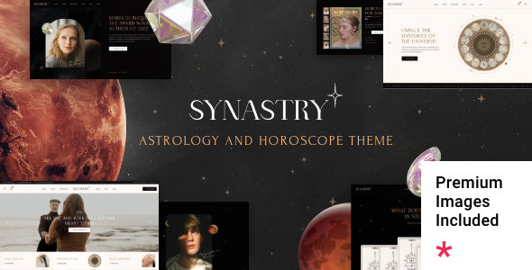Synastry 1.1 - Astrology and Horoscope WordPress Theme
