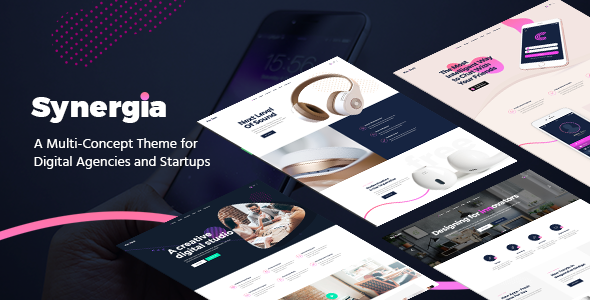 Synergia 1.5 - Digital Agency WordPress Theme