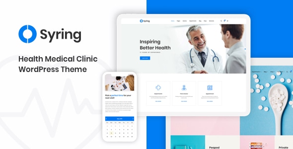 Syring 2.0 - Medical Clinic WordPress Theme