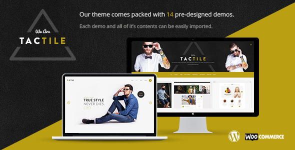 Tactile 2.3 - Multipurpose WordPress Theme