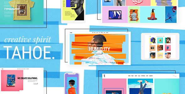 Tahoe 1.4 - Freelancer Portfolio WordPress Theme