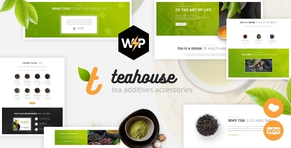 TeaHouse 1.2.6 - Tea Store and Coffee Shop WordPress Theme