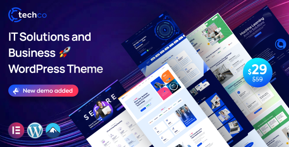 Techco 1.0.2 - IT Solutions & Business WordPress Theme