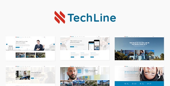 TechLine 1.4.7 - Technology Modern Theme