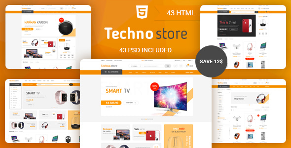 Techno Store 1.0 - Electronic eCommerce HTML Template