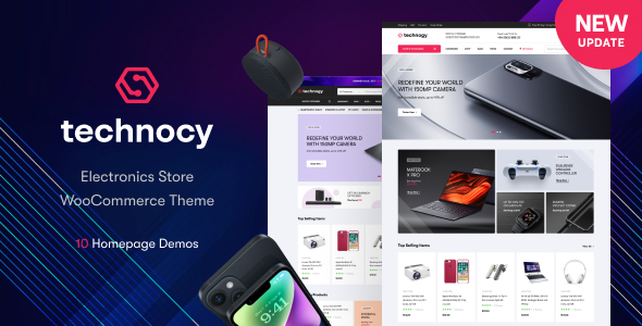 Technocy 10.0.0 - Electronics Store WooCommerce Theme