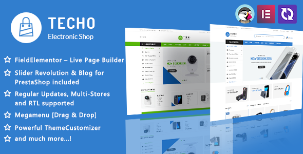 Techo 9.0 - Electronics Elementor PrestaShop Theme