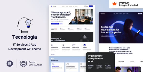 Tecnologia 6.9 - IT SAAS Software Technology WordPress Theme