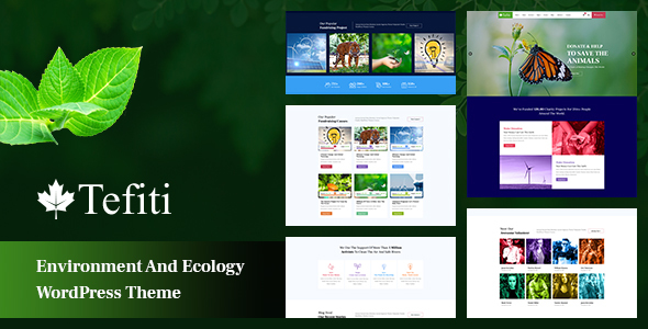 Tefiti- 2.0.7 - Environment & Ecology WordPress Theme