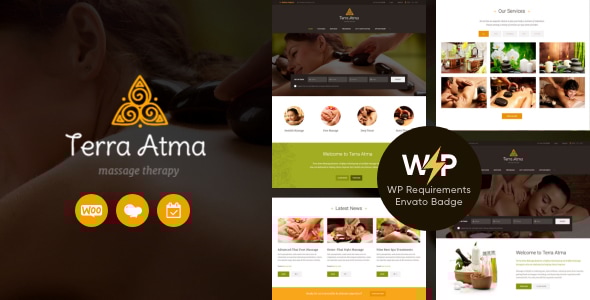 Terra 1.10.1 - Atma  Spa & Massage Salon Wellness WordPress Theme