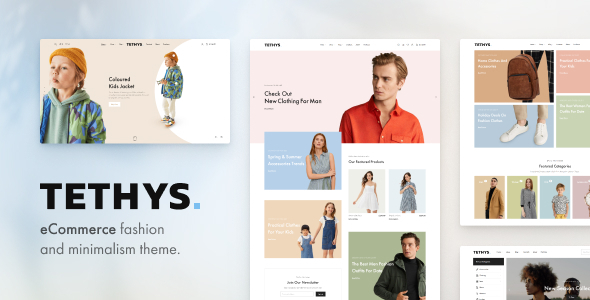 Tethys 5.0 - Fashion and Minimalism Theme