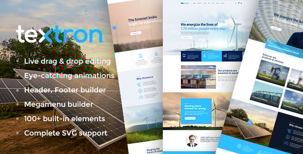Textron 4.2 - Industrial WordPress Theme  WooCommerce Shop