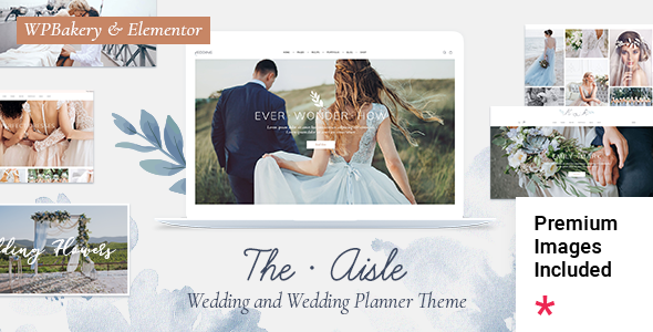 The Aisle 2.9.1 Elegant Wedding WordPress Theme