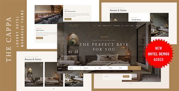 THE CAPPA 1.17 - Luxury Hotel Template