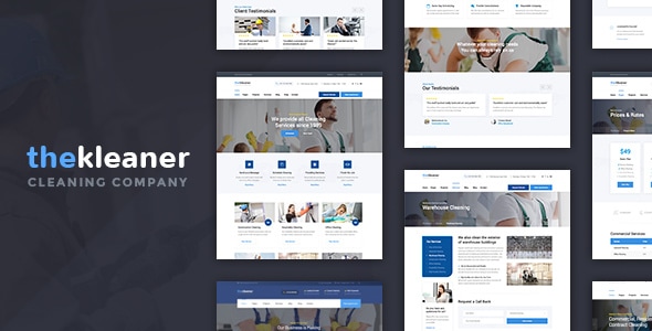 The Kleaner 2.0.3.8 - Industrial Cleaning Company WordPress Theme