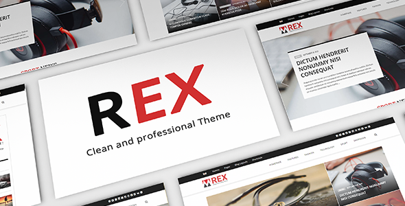 The REX 4.4 - WordPress Magazine and Blog Theme