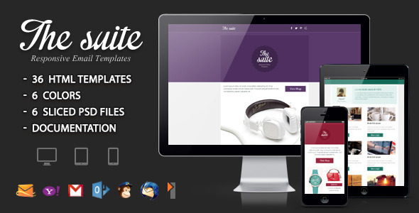 The suite 0.1 - Responsive Email Template