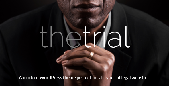 The Trial 1.3 - Law WordPress Theme