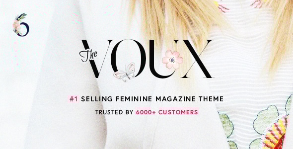 The Voux 6.9.11 A Comprehensive Magazine WordPress Theme