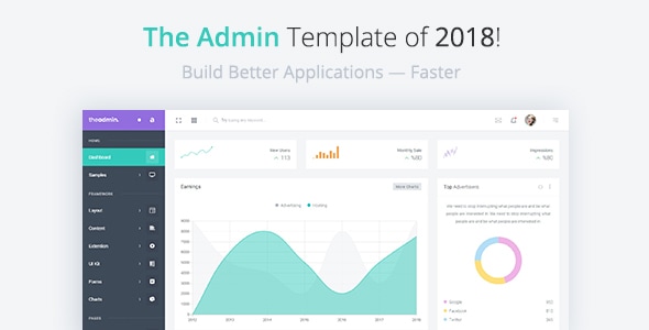TheAdmin 4.3.1 - Responsive Bootstrap 4 Admin Dashboard & WebApp Template