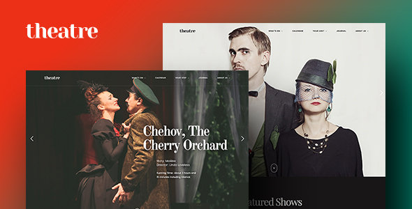 Theatre WP  Culture Entertainment & Theater WordPress Theme