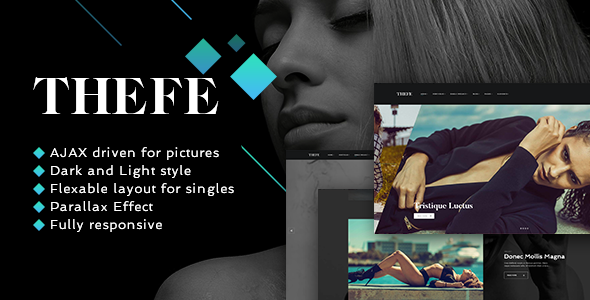Thefe 1.5.3 - Portfolio WordPress Theme