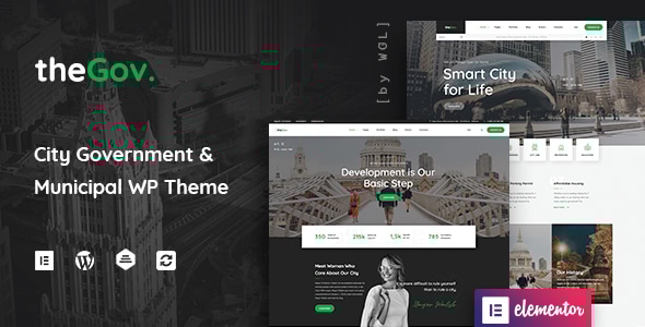 TheGov 2.0.18 - Municipal and Government WordPress Theme