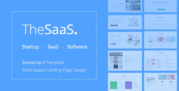 TheSaaS 2.2.3 Responsive Bootstrap SaaS Startup & WebApp Template