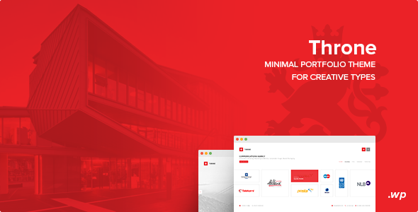 Throne 2.4.5 - Minimal WordPress Theme