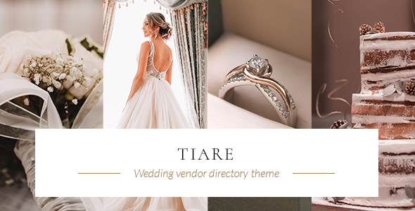 Tiare 1.4.3 - Wedding Vendor Directory WordPress Theme