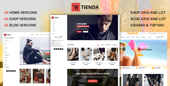 Tienda 2.5.0 - eCommerce Joomla 4 & 5 Template with Page Builder