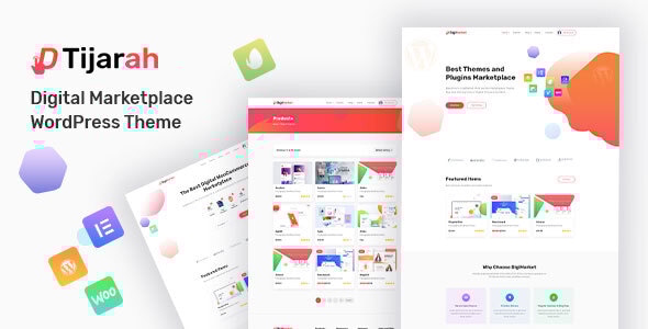 Tijarah 1.4.3 - Digital Marketplace WooCommerce Theme