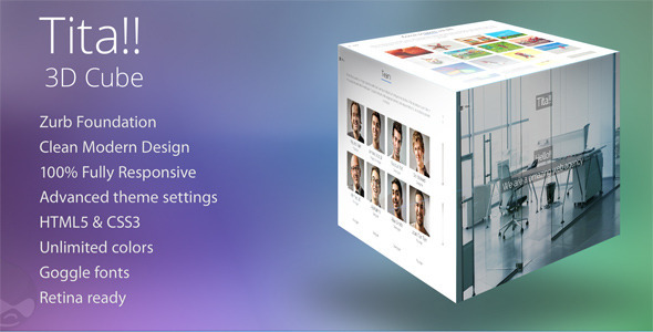 Tita - Modern 3D Drupal Theme
