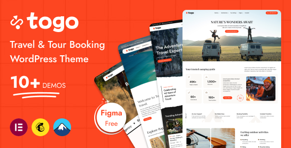 Togo  Travel & Tour Booking WordPress Theme